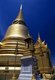 Thailand: Phra Sri Ratana Chedi, Wat Phra Kaeo (Temple of the Emerald Buddha), Bangkok